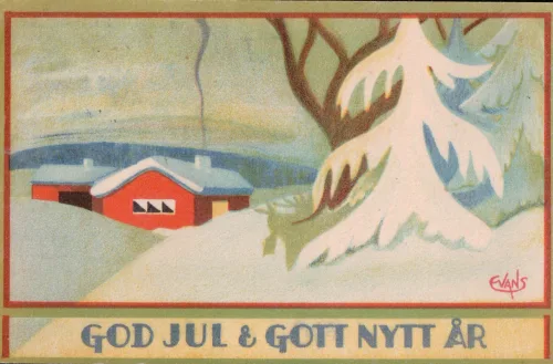 God Jul & Gott Nytt År- Evans