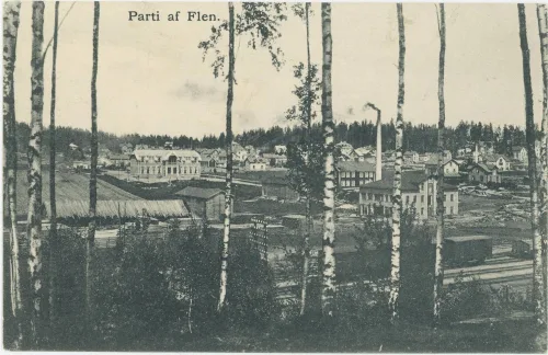 Flen - Vy över - Sverige