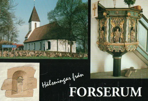 Forserum - Forserums Kyrka Flerbild - Sverige