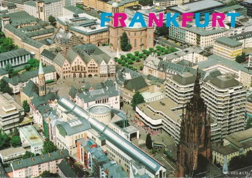 Frankfurt am Main - Aerial View - Tyskland