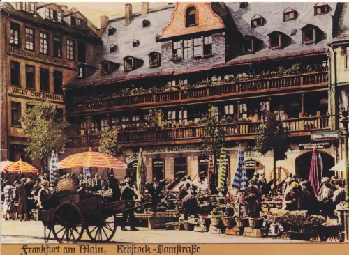 Frankfurt am Main - Rebstock Domstrasse - Tyskland
