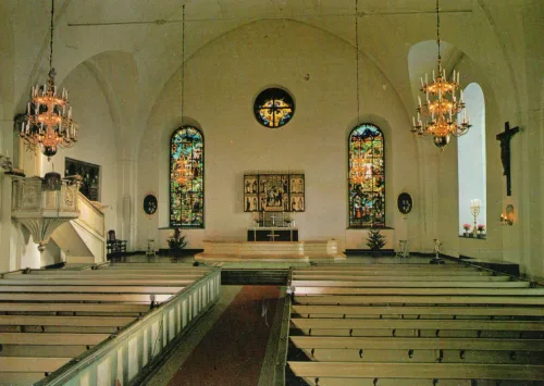 Gagnef - Gagnefs Kyrka Interiör - Sverige