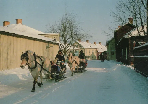 Linköping - Gamla Linköping - Vinterbild - Sverige