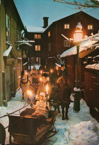 Linköping - Gamla Linköping - Vinterbild - Sverige