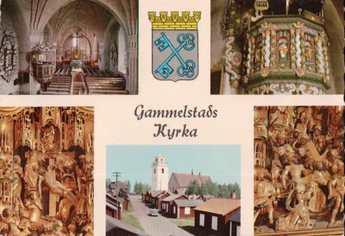 Luleå - Gammelstad Nederluleå Kyrka - Sverige