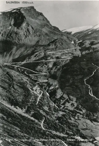 Geiranger - Road At Dalsnibba - Norge