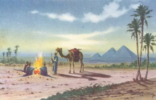 Giza - Bedouin Camp Near Pyramids - Egypten