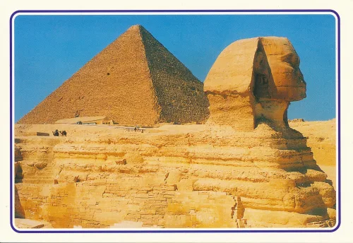 Giza - Kheops Pyramids And Sphinx - Egypten