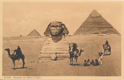 Giza - Pyramids And Sphinx - Egypten