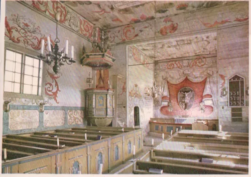 Granhult - Gamla Kyrkan Interiör - Sverige