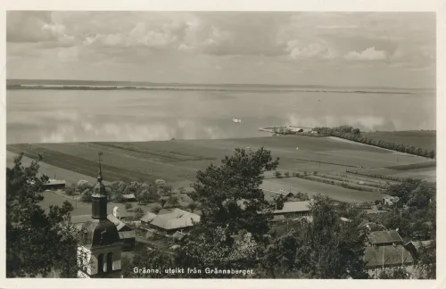Gränna - Utsikt Från Grännaberget - Sverige