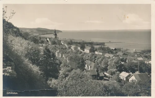 Gränna - Utsikt Över - Sverige