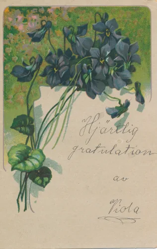 Gratulation Blommor