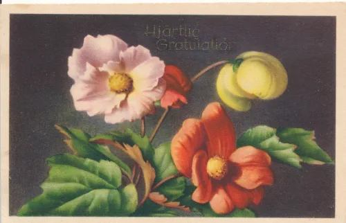 Gratulation Blommor
