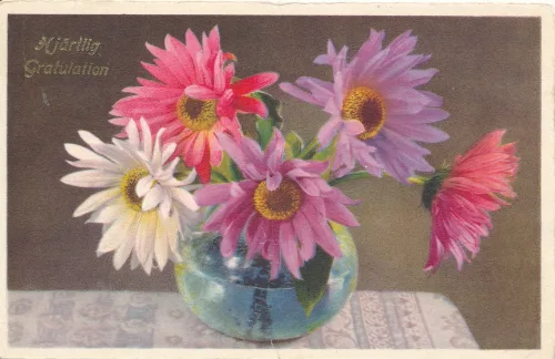 Gratulation Blommor
