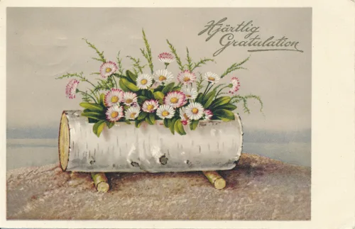 Gratulationer Blommor