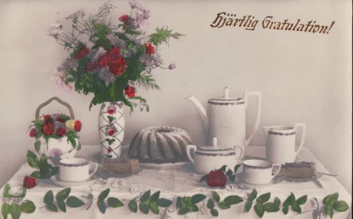 Gratulation Kaffebord