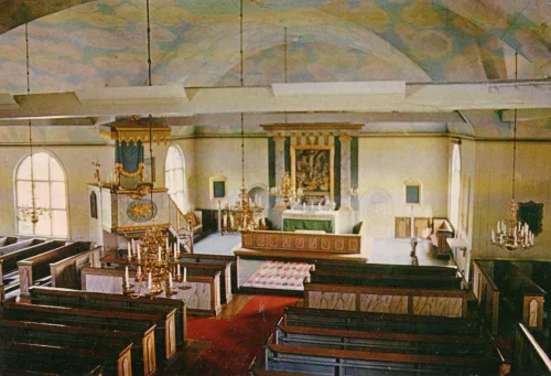 Grythyttan - Grythyttans Kyrka Interiör - Sverige
