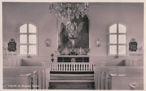 Gusum - Kyrkan Interiör - Sverige
