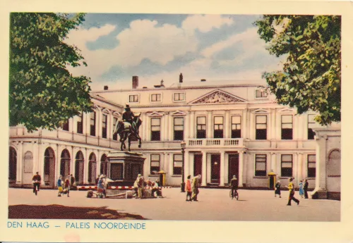 Haag - Noordeinde Castle - Nederländerna