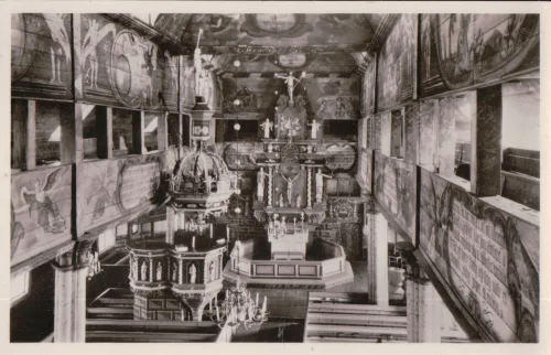 Habo - Habo Kyrka Interiör - Sverige