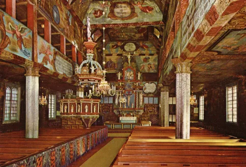 Habo - Habo Kyrka Interiör - Sverige