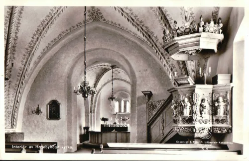 Hagebyhöga - Kyrkan Interiör - Sverige