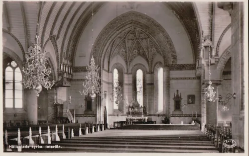 Hällestad - Kyrkan Interiör - Sverige