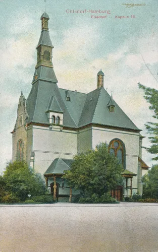 Hamburg - Ohlsdorf Friedhof Kapelle III - Tyskland
