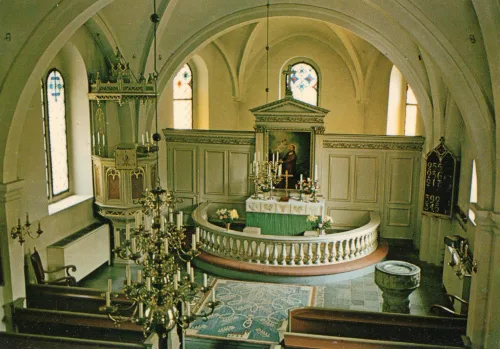 Hammenhög - Kyrkan Interiör - Sverige