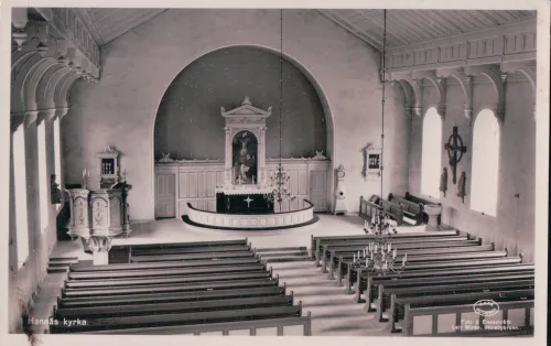 Hannäs - Kyrkan Interiör - Sverige