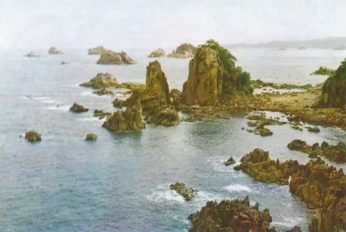 Kumgangbergen - Mount Kumgang - Kumgang Sea - Nordkorea