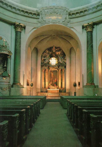 Stockholm - Hedvig Eleonora Kyrka Interiör - Sverige