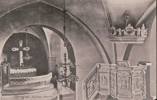 Herrestad - Kyrkan Interiör - Sverige