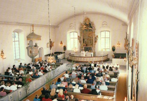 Horn - Horns Kyrka Interiör - Sverige