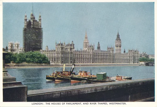 London - Houses Of Parliament And River Thames - Storbritannien