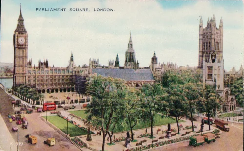 London - Parliament Square - Storbritannien