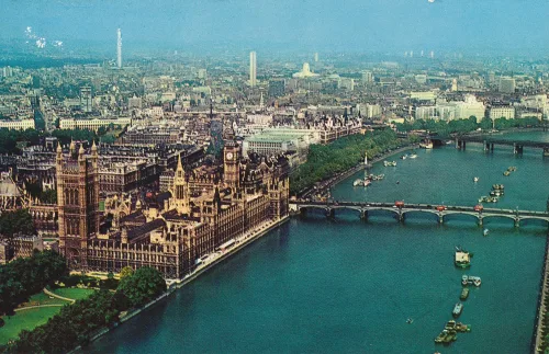 London - Thames And Westminster Bridge - Storbritannien