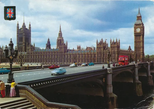 London - Wesminster Bridge And Houses Of Parliament - Storbritannien