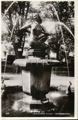 Linköping - Järnvägsparken Fontän - Sverige