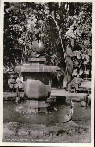 Linköping - Järnvägsparken Fontän - Sverige