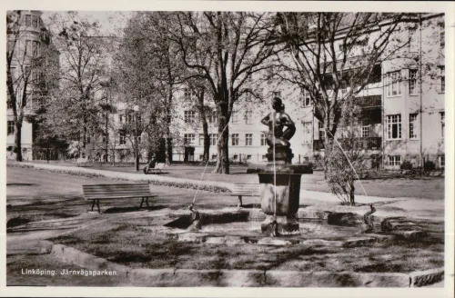 Linköping - Järnvägsparken Fontän - Sverige
