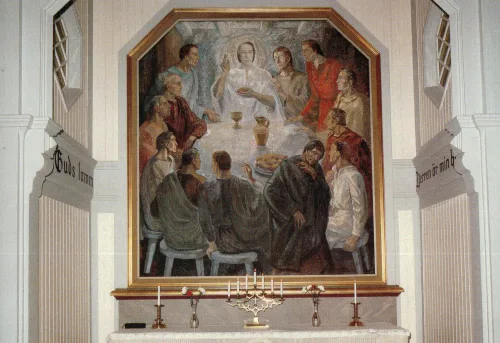 Jokkmokk - Jokkmokks Kyrka Altartavlan - Sverige