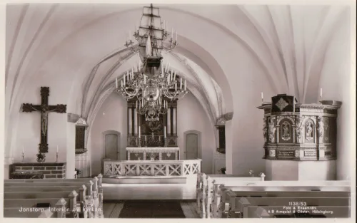 Jonstorp - Kyrkan Interiör - Sverige