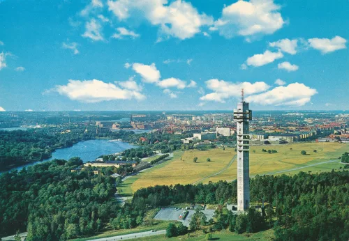 Stockholm - Kaknästornet Aerial View - Sverige