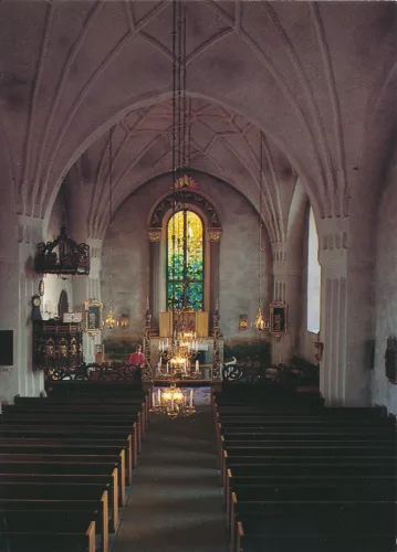 Kalix - Kalix Kyrka Interiör - Sverige