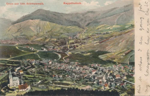 Kappelrodeck - Gruss Aus - Tyskland