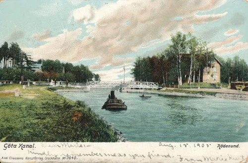 Karlsborg - Rödesund Göta Kanal - Sverige