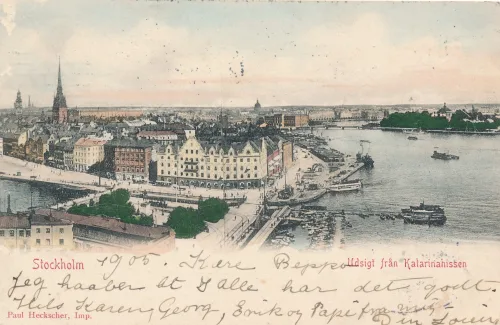 Stockholm - Katarinahissen Utsikt Från - Sverige
