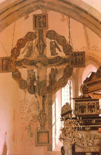 Fröjel - Fröjels Kyrka Interiör - Sverige